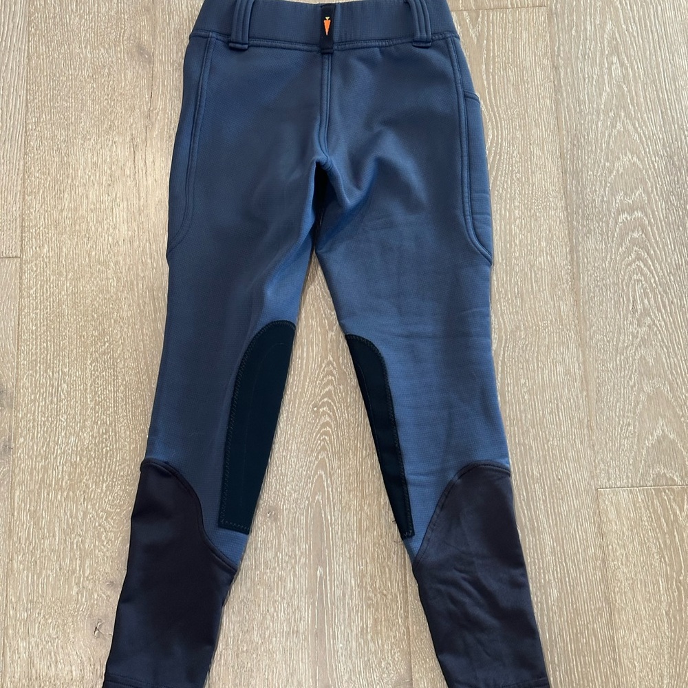 Kerrits Kids Blue and Black Riding Leggings